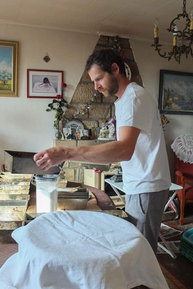 Atelier de fabrication de pain bio